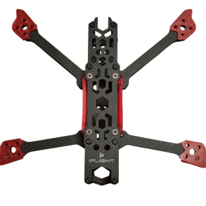 iFlight Titan DC5 DC7 Motor Soft Mounts & Arm Protectors — Vibration Damping & Landing Skid Combo